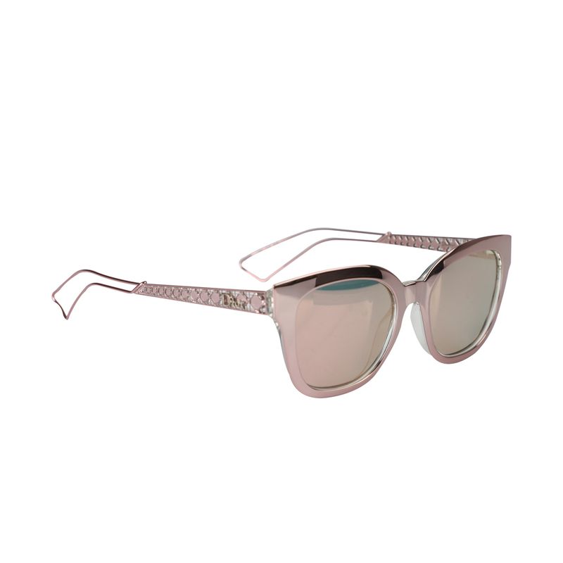 Oculos-Dior-Espelhado-Metal-Salmon