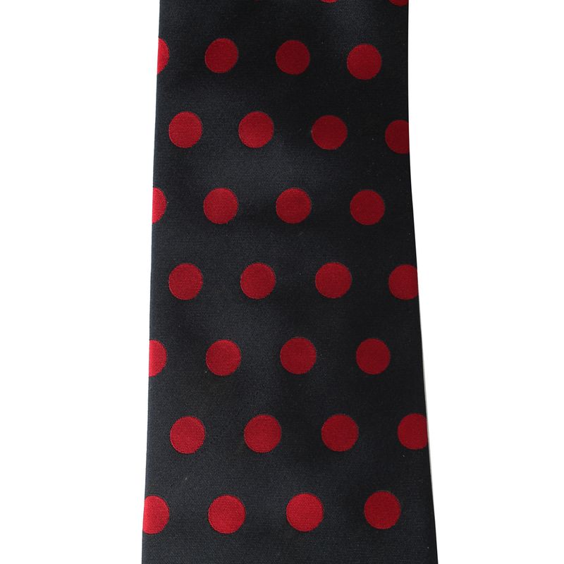 Gravata-DKNY-Pois-Seda-Marinho