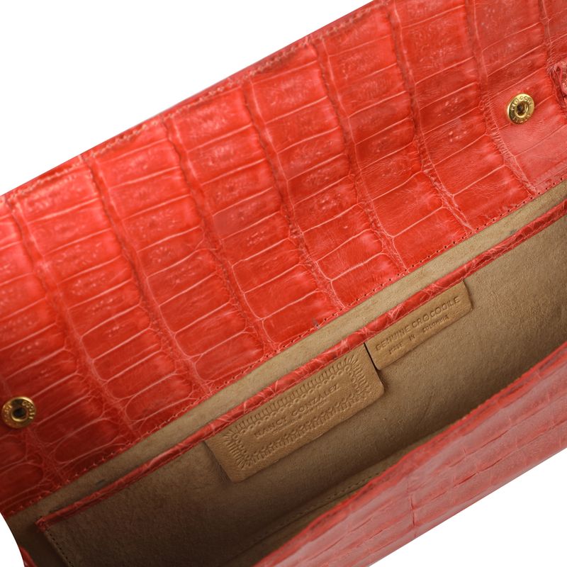 Clutch-Nancy-Gonzales-Envelope-Croco-Coral