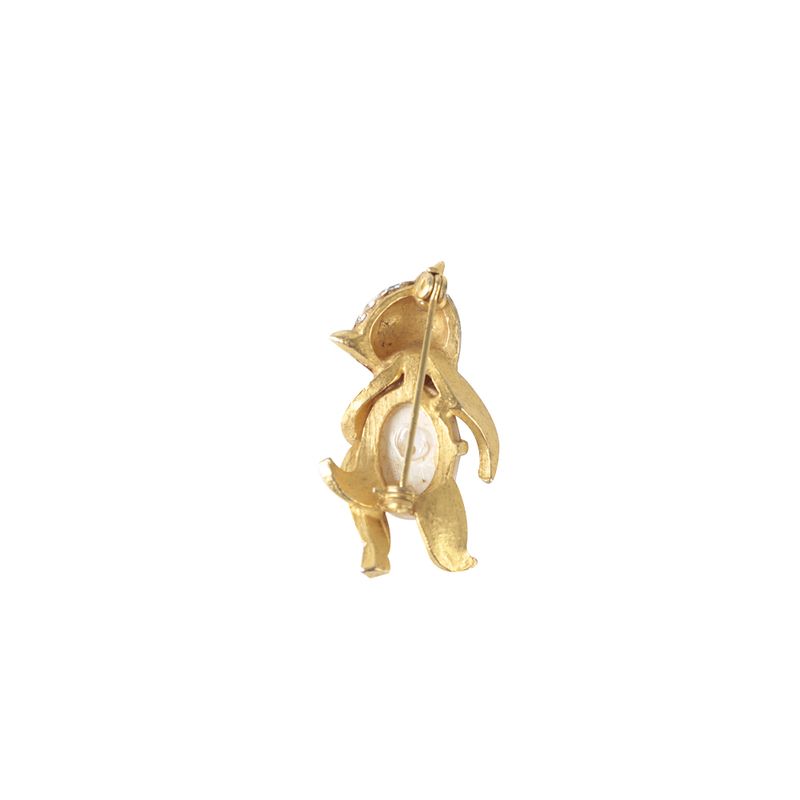 Broche-Fred-U-Perry-Esquilo-Dourado
