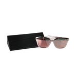 Oculos-Dior-Espelhado-Metal-Salmon