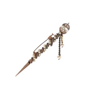 Broche Chanel Alfinete Ouro