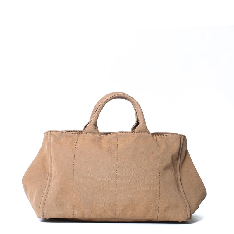 Bolsa-Prada-Canapa-Logo-Bege