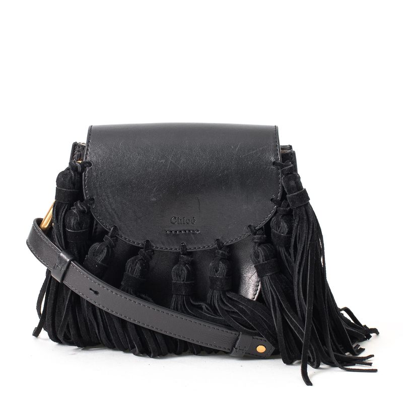 Bolsa-Chloe-Couro-Preto-e-Franja-Camurca