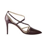 Sapato-Jimmy-Choo-Com-Studs-Vinho