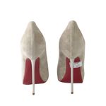 Scarpin-Louboutin-Salto-Prata-Kaki