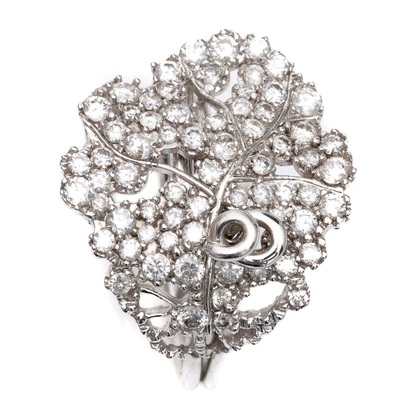 Anel-H.Stern-Giverny-Ouro-Branco-com-Diamantes