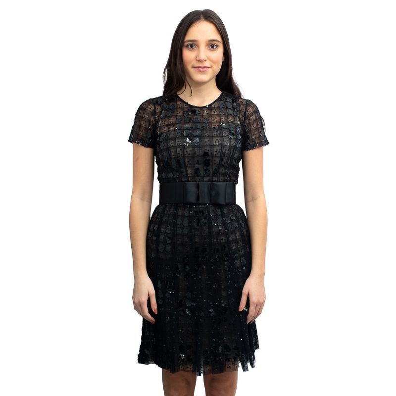 Vestido-Oscar-de-la-Renta-Preto