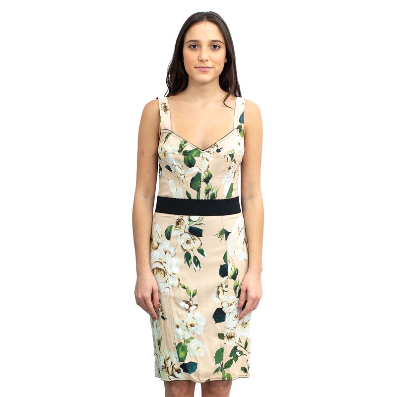 Vestido-Dolce---Gabbana-Estruturado-Rose