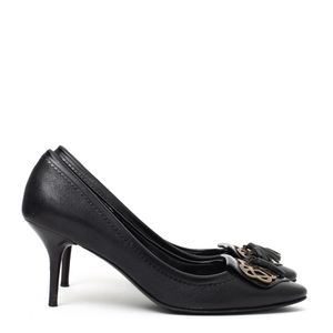 Sapato Salvatore Ferragamo Couro Preto