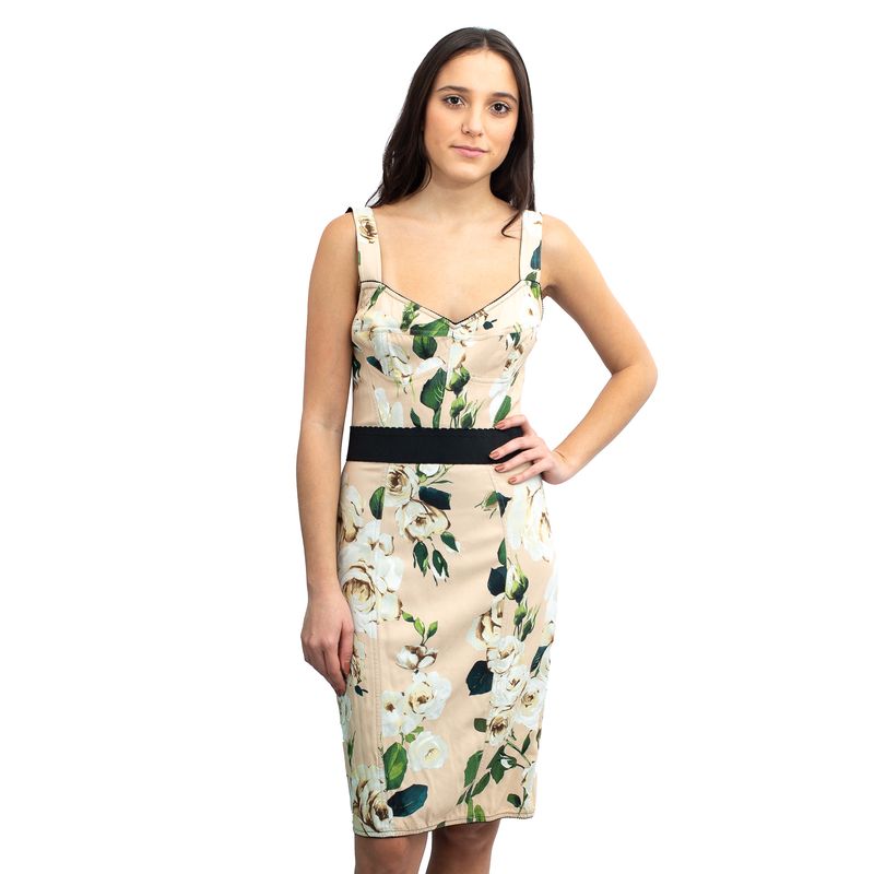 Vestido-Dolce---Gabbana-Estruturado-Rose