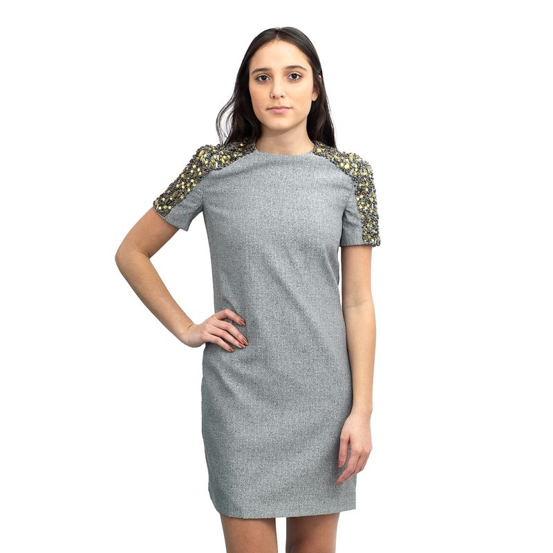 Vestido-Burberry-Cinza-Pedrarias