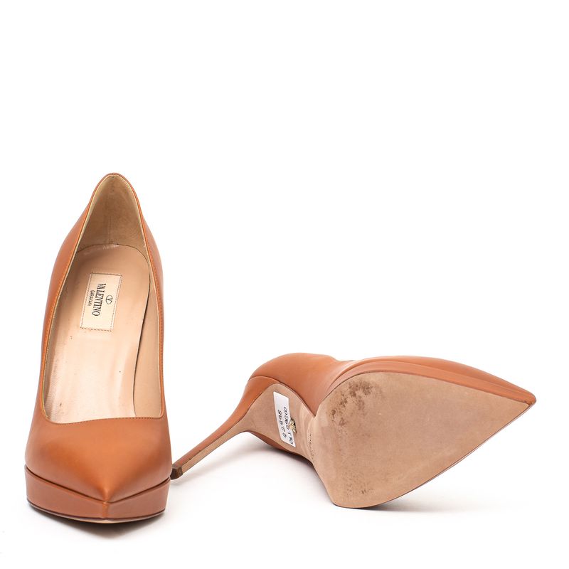 Scarpin-Valentino-Caramelo
