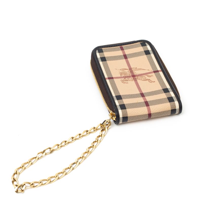 Carteira-Burberry-Housecheck-Corrente