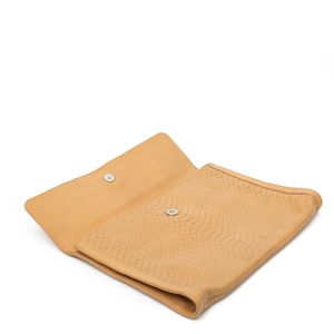 Clutch Longchamp Caramelo