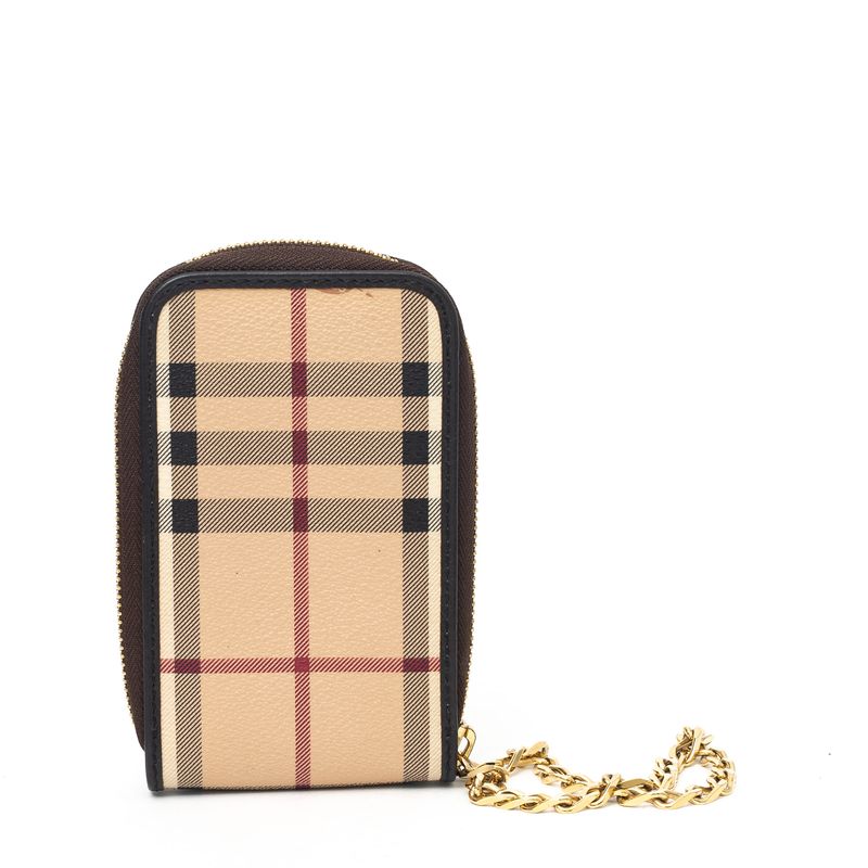 Carteira-Burberry-Housecheck-Corrente