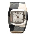 Relogio-Burberry-Tecido-Housecheck-Cinza