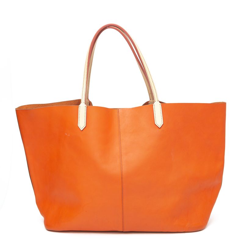 Bolsa-Givenchy-Tote-Couro-Laranja