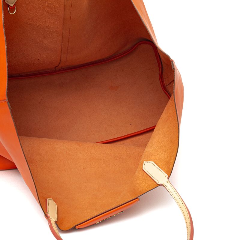 Bolsa-Givenchy-Tote-Couro-Laranja
