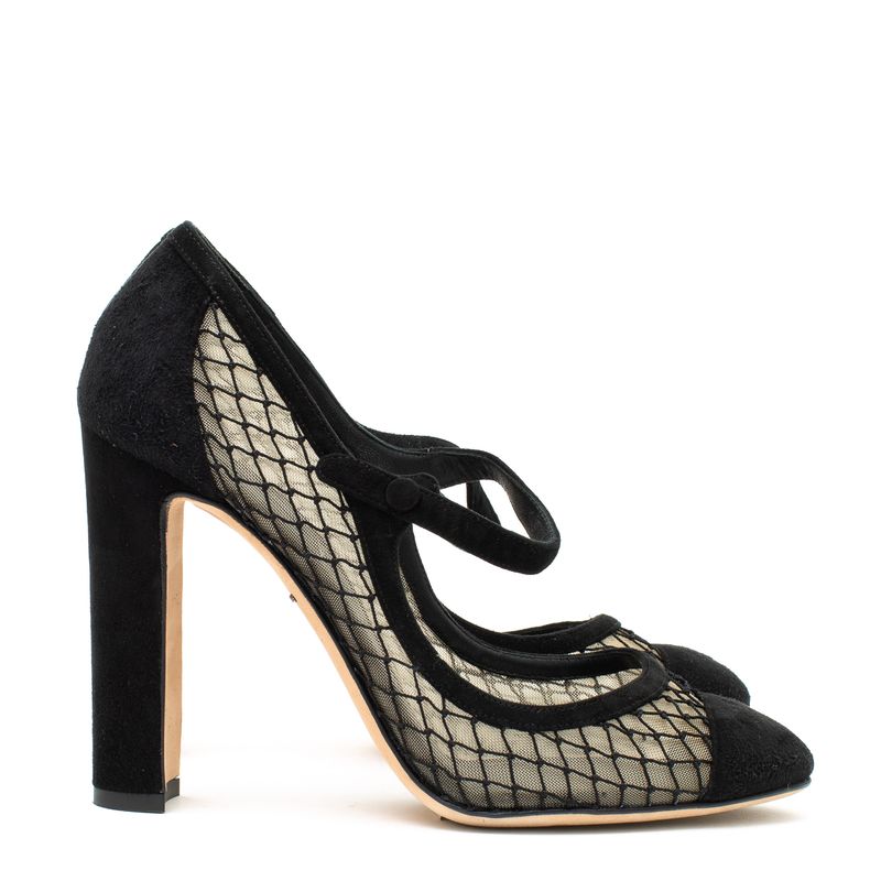 Sapato-Dolce---Gabbana-Telinha-e-Camurca-Preto