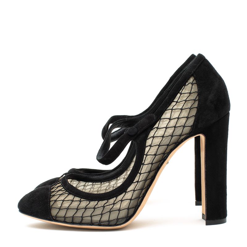 Sapato-Dolce---Gabbana-Telinha-e-Camurca-Preto