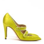 Sapato-Manolo-Blahnik-Cetim-Verde