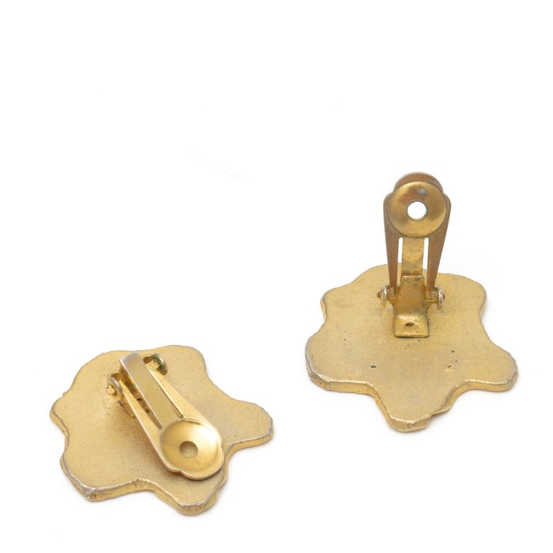 Brinco-Vintage-Dourado-Fosco