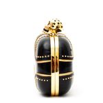 Clutch-Alexander-McQueen-Couro-Preto