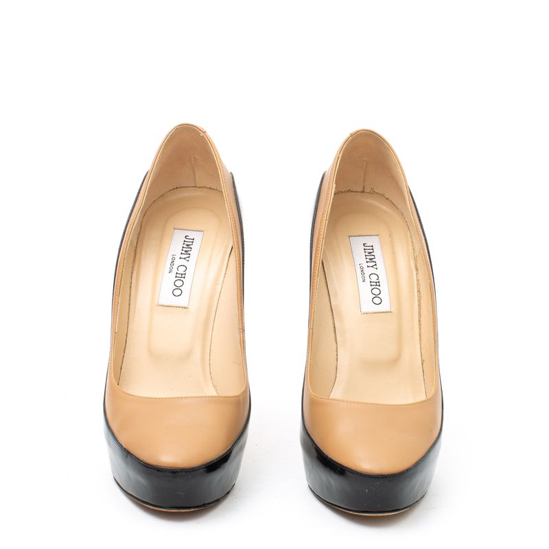 Scarpin-Jimmy-Choo-Bege-e-Preto