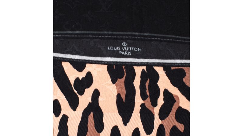 Xale Louis Vuitton Monograma Bege