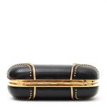 Clutch-Alexander-McQueen-Couro-Preto