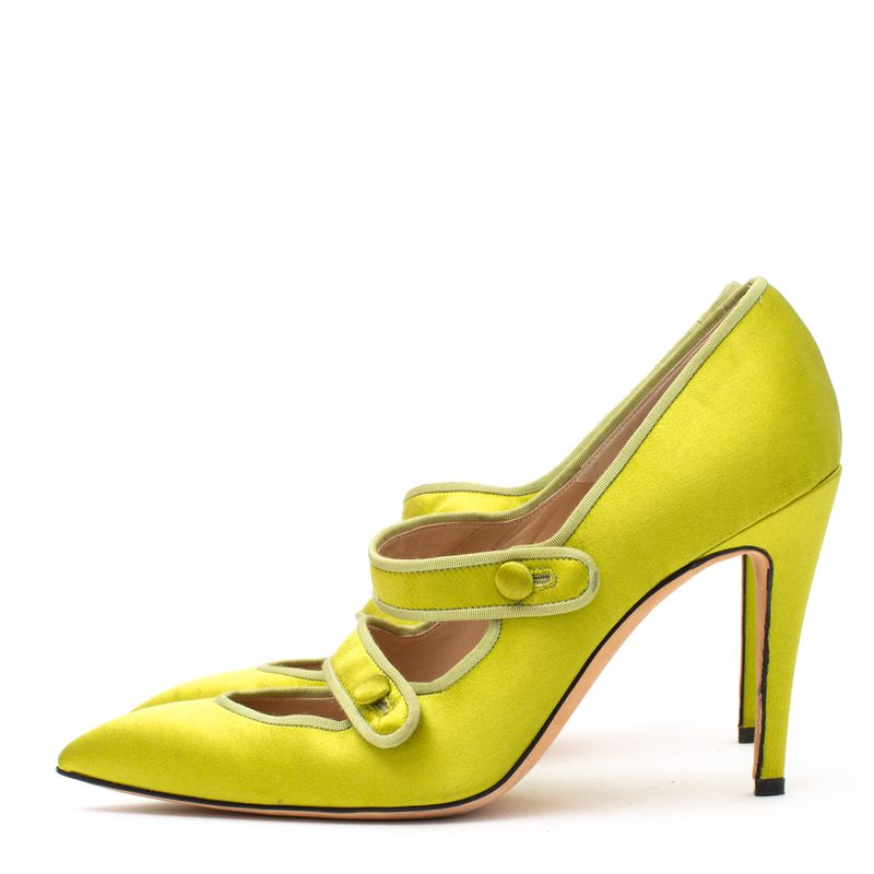 Sapato-Manolo-Blahnik-Cetim-Verde