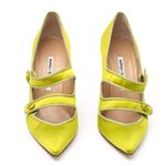 Sapato-Manolo-Blahnik-Cetim-Verde