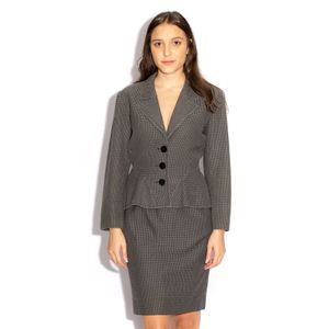 Conjunto Yves Saint Laurent Preto de Bolinha