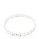 Bracelete-Swarovski-Prateado-Fosco