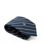 Gravata-Christian-Dior-Azul-Marinho-Listrada