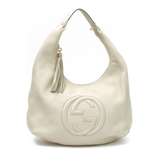 Bolsa Gucci Soho Couro Branco