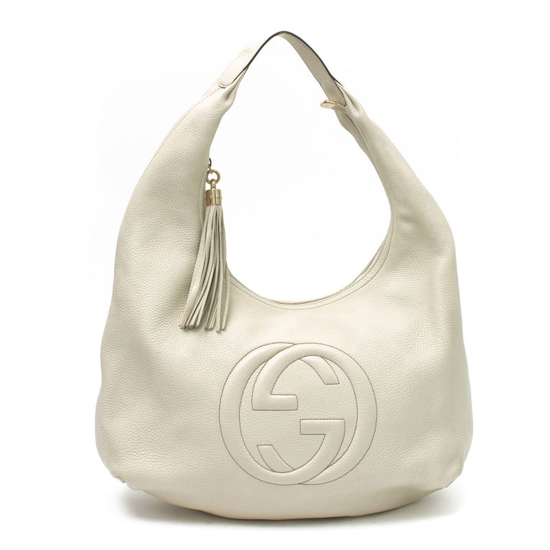 Bolsa-Gucci-Soho-Couro-Branco