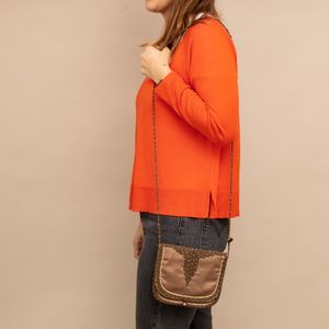 Bolsa Yves Saint Laurent Marrom