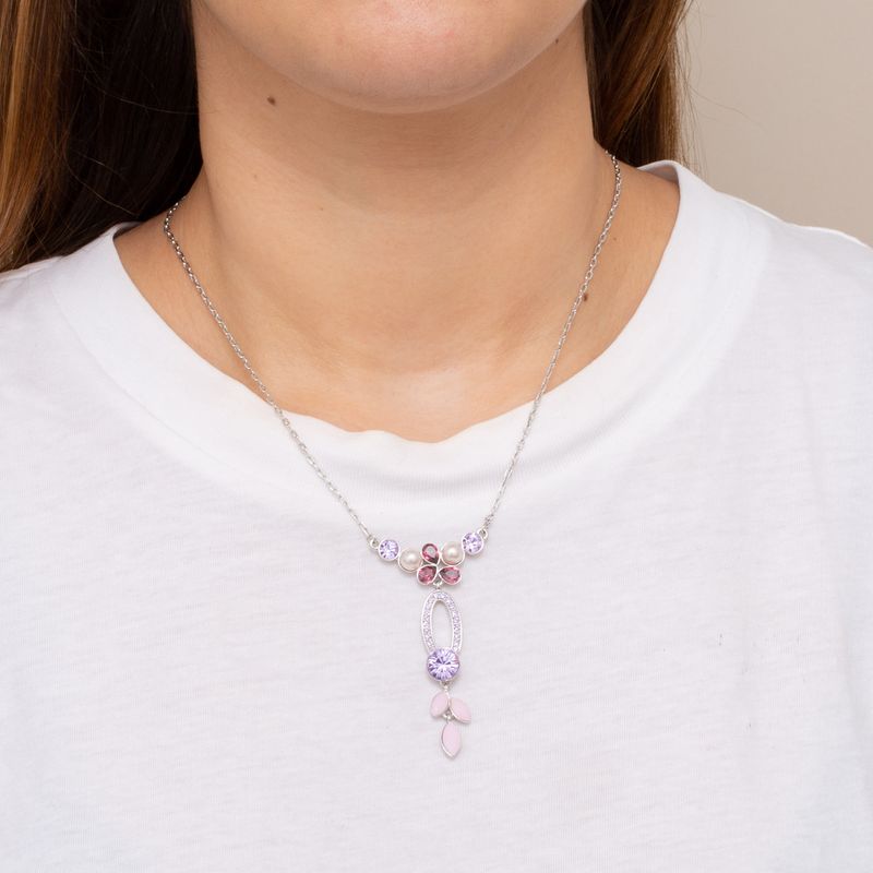 Colar-Givenchy-Prateado-Cristais-Lilas