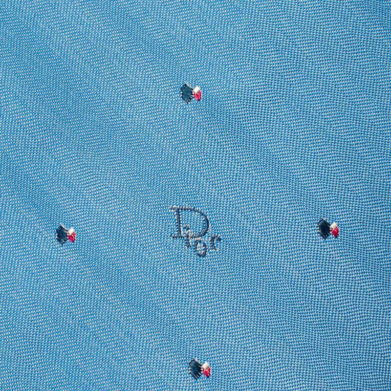 Gravata-Christian-Dior-Azul-Claro