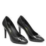 Scarpin-Chanel-Couro-Preto