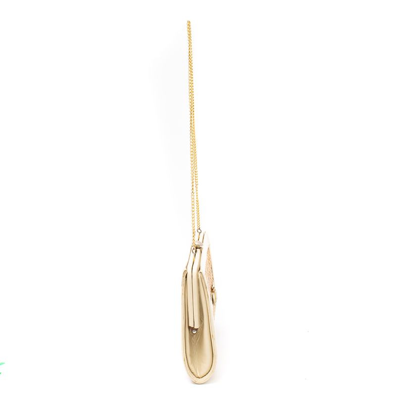 Clutch-Loop-Vintage-Palha-Bege