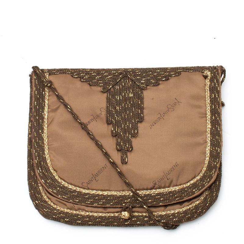 Bolsa-Yves-Saint-Laurent-Marrom