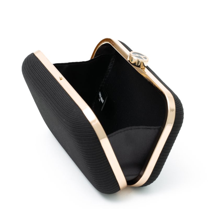 Clutch-Giorgio-Armani-Preta