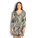 Vestido-Diane-von-Furstenberg-Estampado-Linha-Chumbo