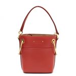 Bolsa-Chloe-Mini-Roy-Bucket-Couro-Vermelho