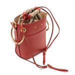 Bolsa-Chloe-Mini-Roy-Bucket-Couro-Vermelho