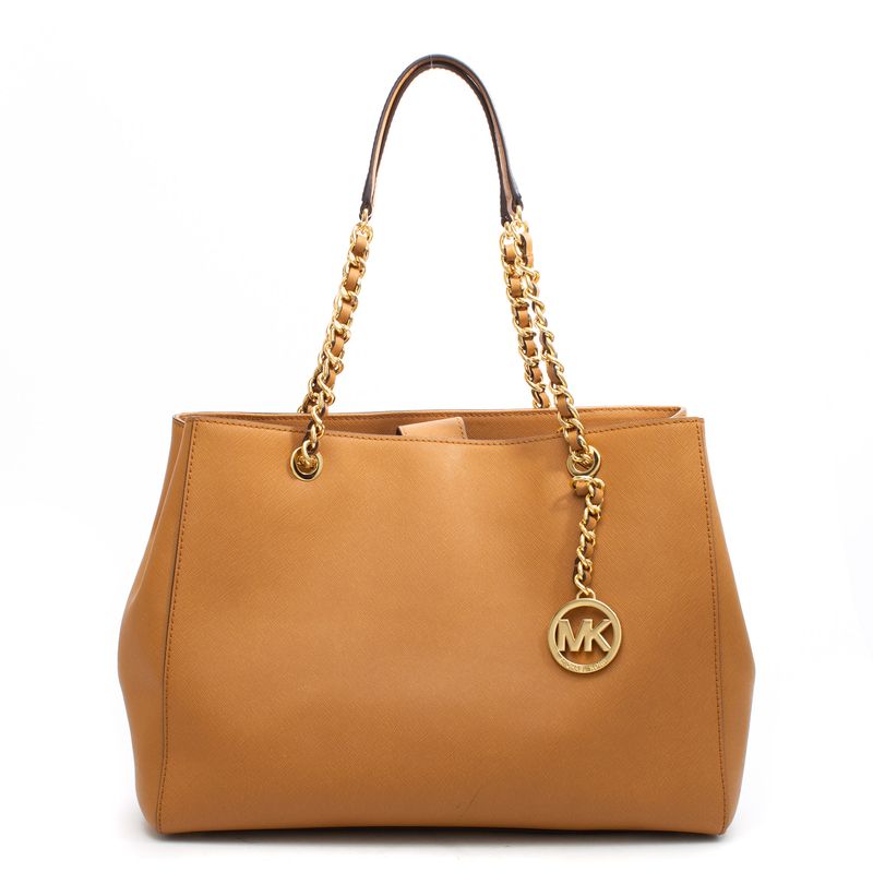 Bolsa-Michael-Kors-Saffiano-Caramelo