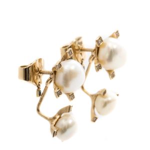 Brinco H.Stern Ouro Nobre Perola e Brilhantes